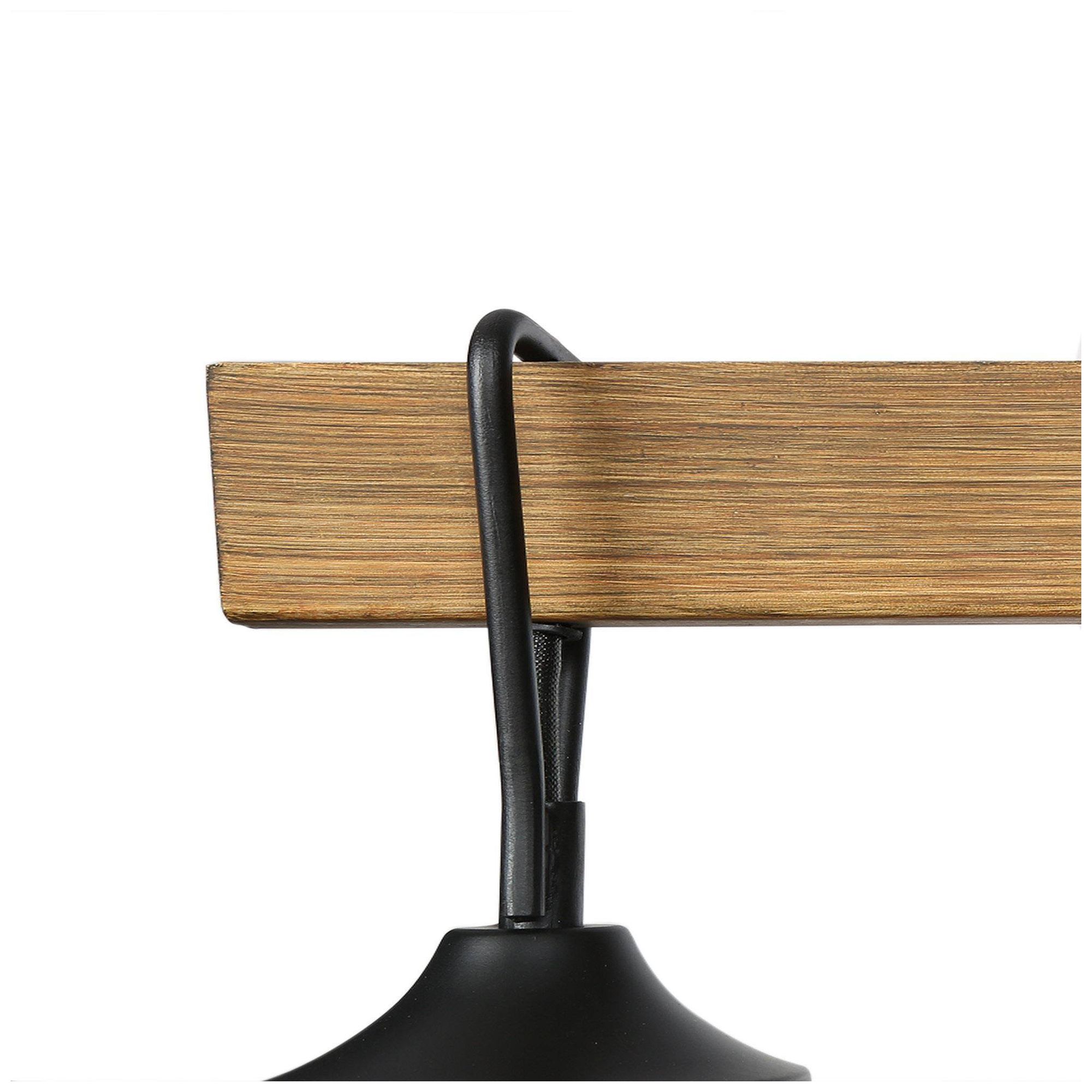 Image 7 3-Lights 24.8"W Farmhouse Linear Island Pendant Light With Glass Shade more views