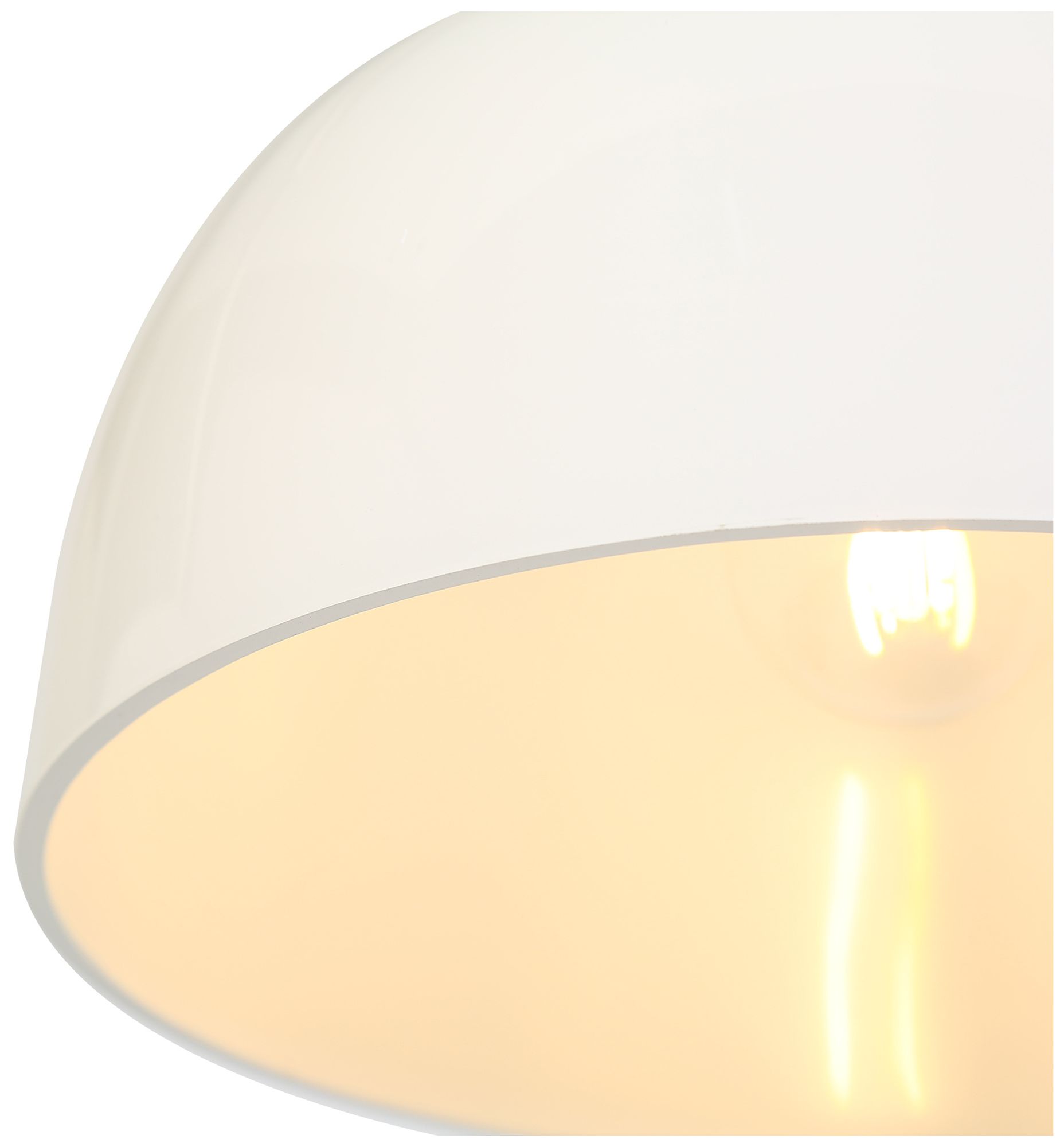 Image 2 3-Lights 43.3"W Linear Milk White Chandeliers more views