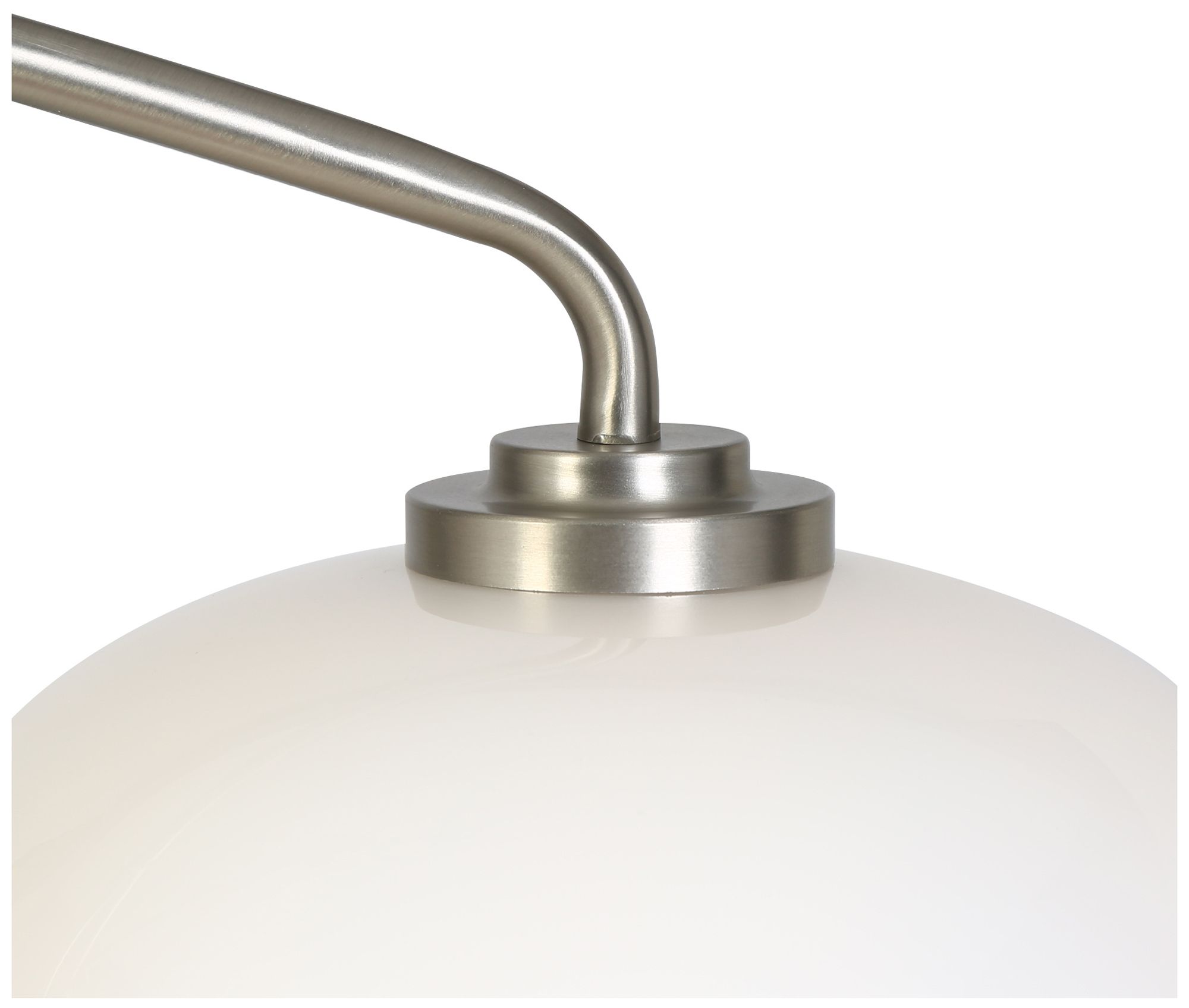 Image 4 3-Lights 43.3"W Linear Milk White Chandeliers more views