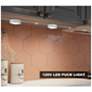 3_3-Pack Plug-In Under Cabinet LED Puck Light Nickel more views