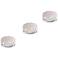 3-Pack Plug-In Under Cabinet LED Puck Lights