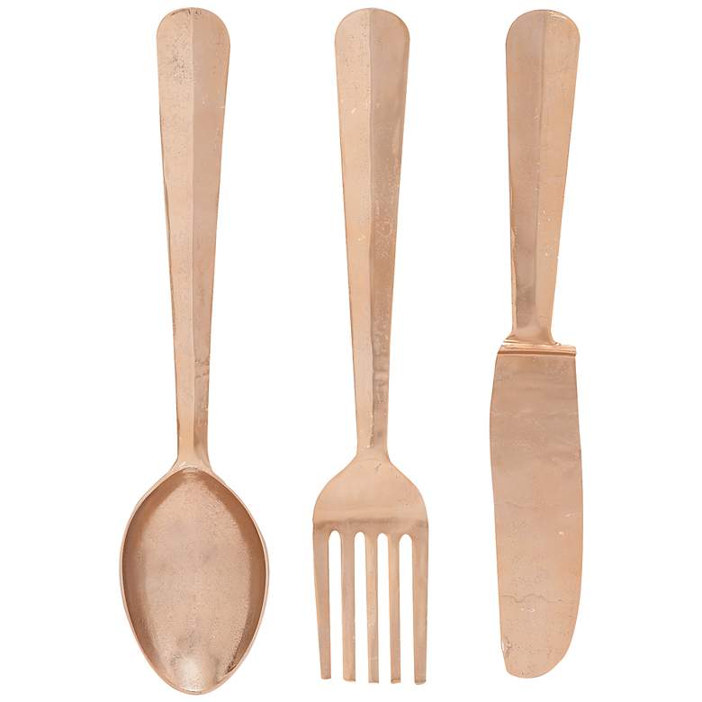 Image 1 3-Piece Oversize Utensil Decorative Accent Set