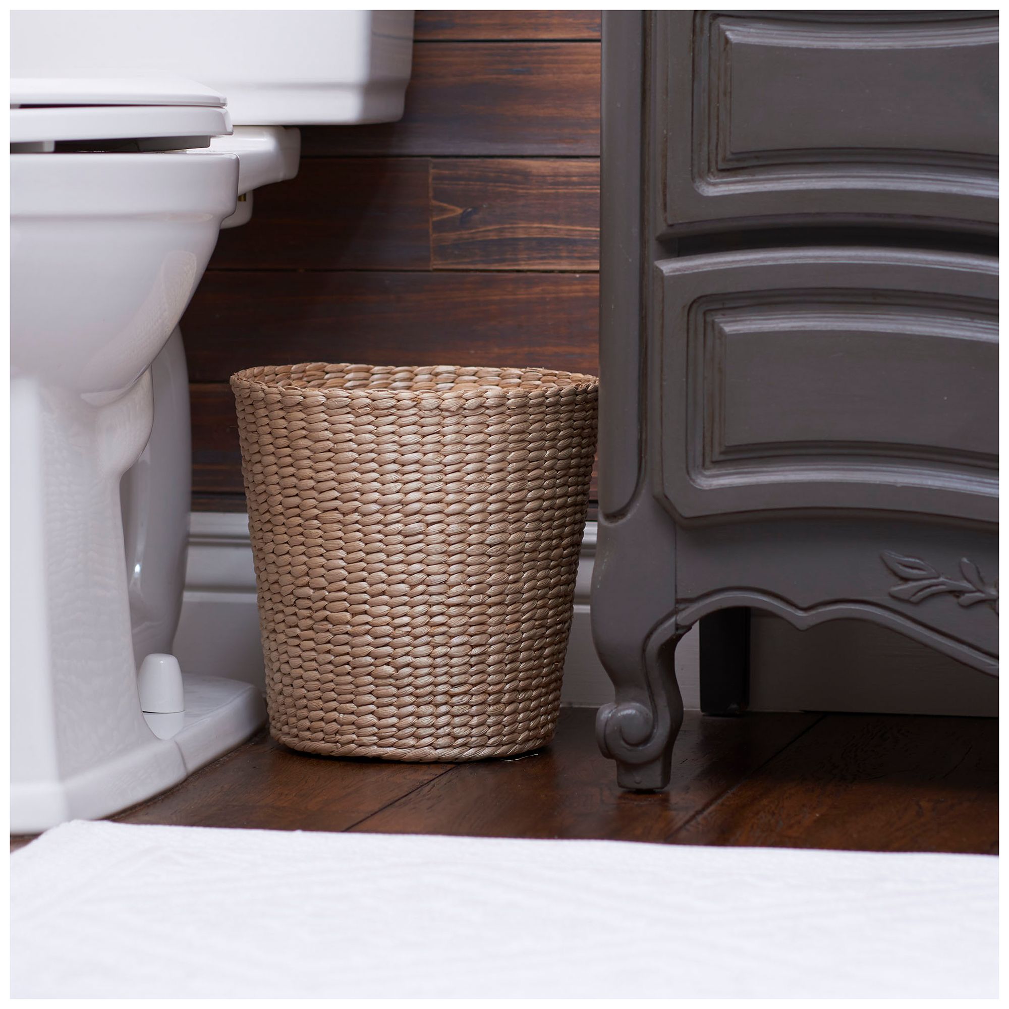 Image 4 3-Piece Set Wicker Bathroom Accessories, more views