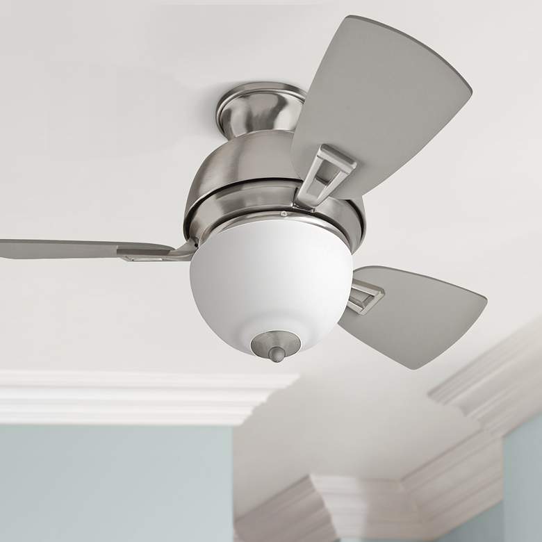 Image 1 30 inch Craftmade Dane Stainless Steel Ceiling Fan