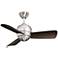 30" Emerson Tilo Brushed Steel Ceiling Fan