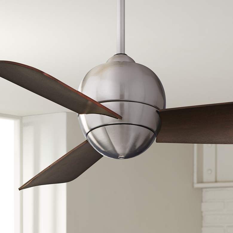 Image 1 30" Emerson Tilo Brushed Steel Ceiling Fan