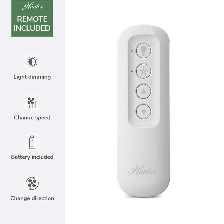 Image 5 30" Heritage Fresh White and Luxe Gold LED Fandeier more views