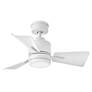 2_30" Hinkley Atom Matte White LED Ceiling Fan more views