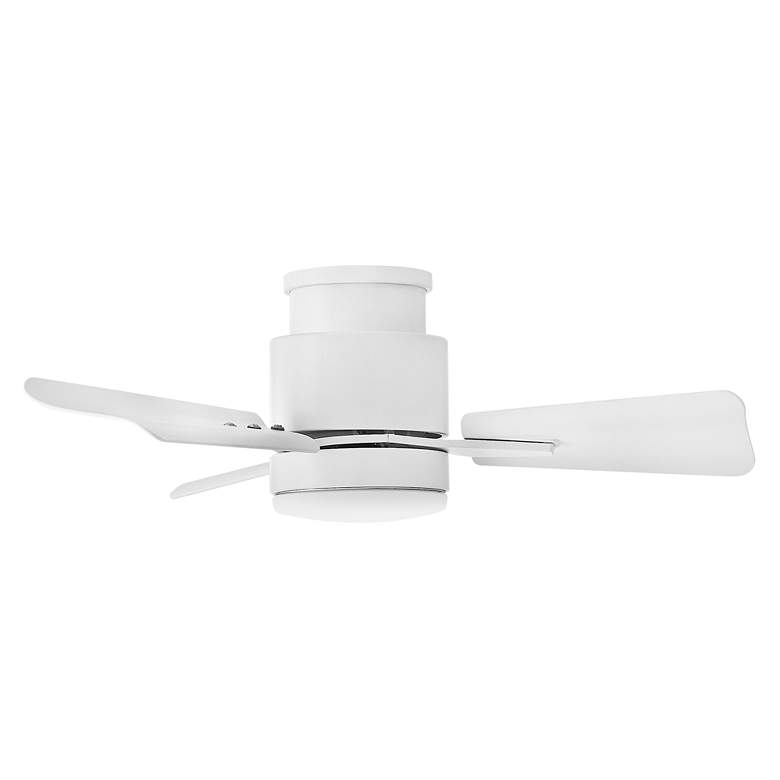 Image 6 30" Hinkley Atom Matte White LED Ceiling Fan more views