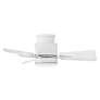 6_30" Hinkley Atom Matte White LED Ceiling Fan more views