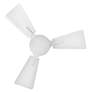 7_30" Hinkley Atom Matte White LED Ceiling Fan more views