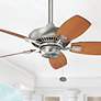 30" Kichler Canfield Nickel Damp Rated Ceiling Fan with Pull Chain