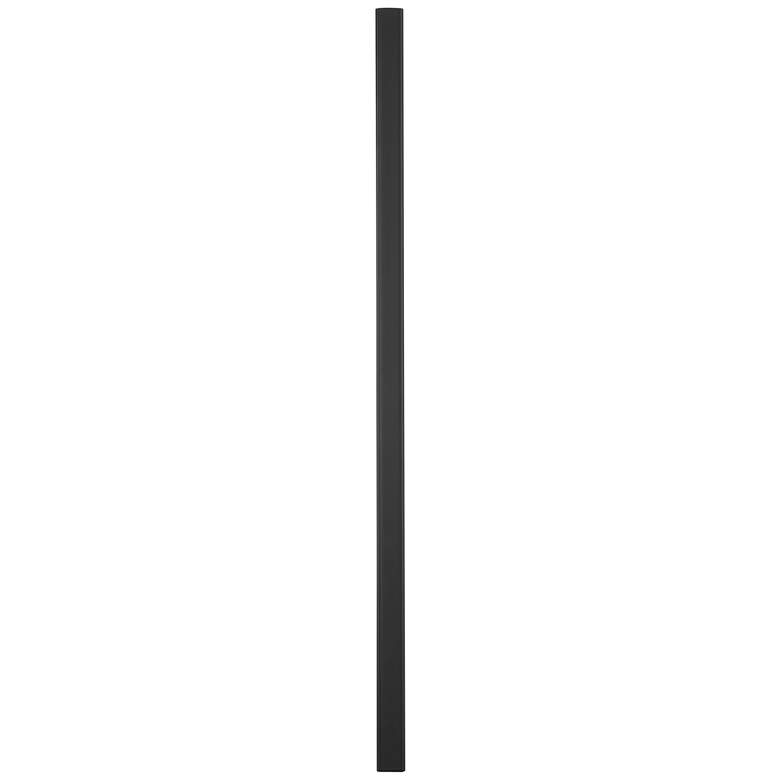 Image 1 30 inch Long Matte Black Metal Cord Cover