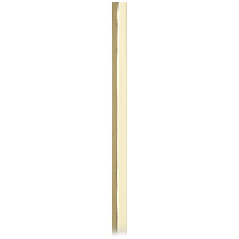Image 1 30" Long Polished Brass Cord Cover