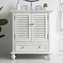 Thumbnail1 of 30 Inch Single Bathroom Vanity In Antique White