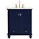30 Inch Single Bathroom Vanity In Blue