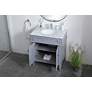 Thumbnail4 of 30 Inch Single Bathroom Vanity In Grey more views