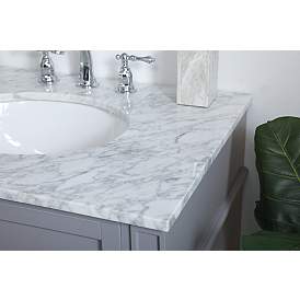 Image5 of 30 Inch Single Bathroom Vanity In Grey more views