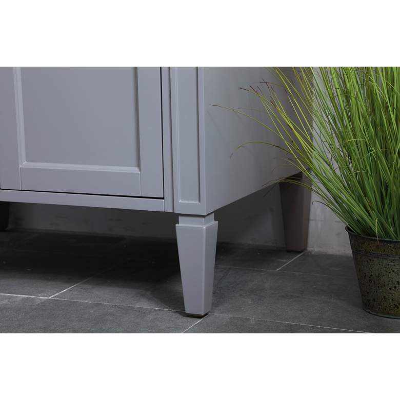 Image 6 30 Inch Single Bathroom Vanity In Grey more views
