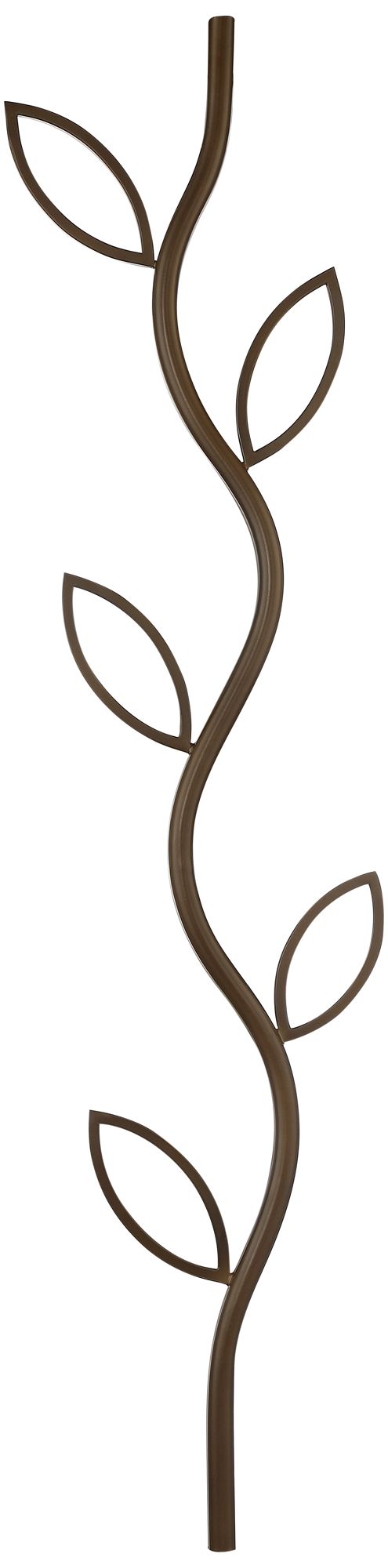 30" Long Antique Brass Cord Cover U2363 Lamps Plus