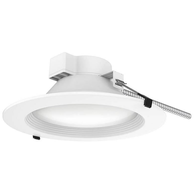 Image 1 30 Watt Commercial LED Downlight; 10 in.; CCT Adjustable; 120-277 volt