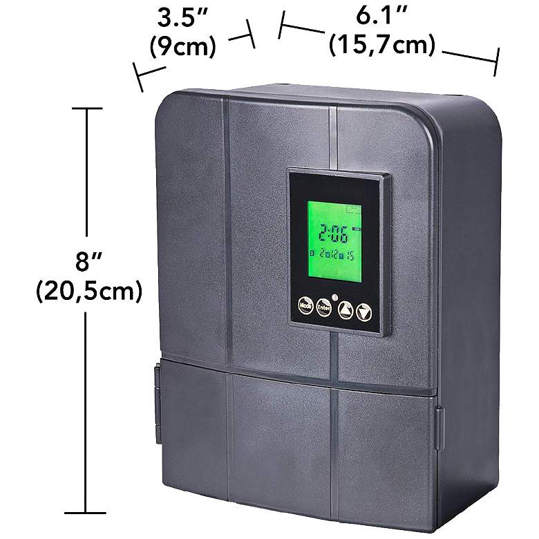 Image 4 300 Watt Plug-In Low Voltage Landscape Transformer with Photocell and Timer more views