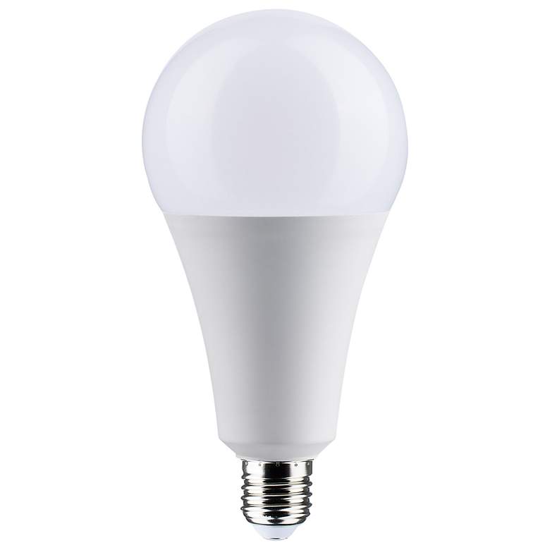 Image 1 300W Equivalent Satco White 30W LED Non-Dimmable Standard