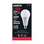 5_300W Equivalent Satco White 30W LED Non-Dimmable Standard more views