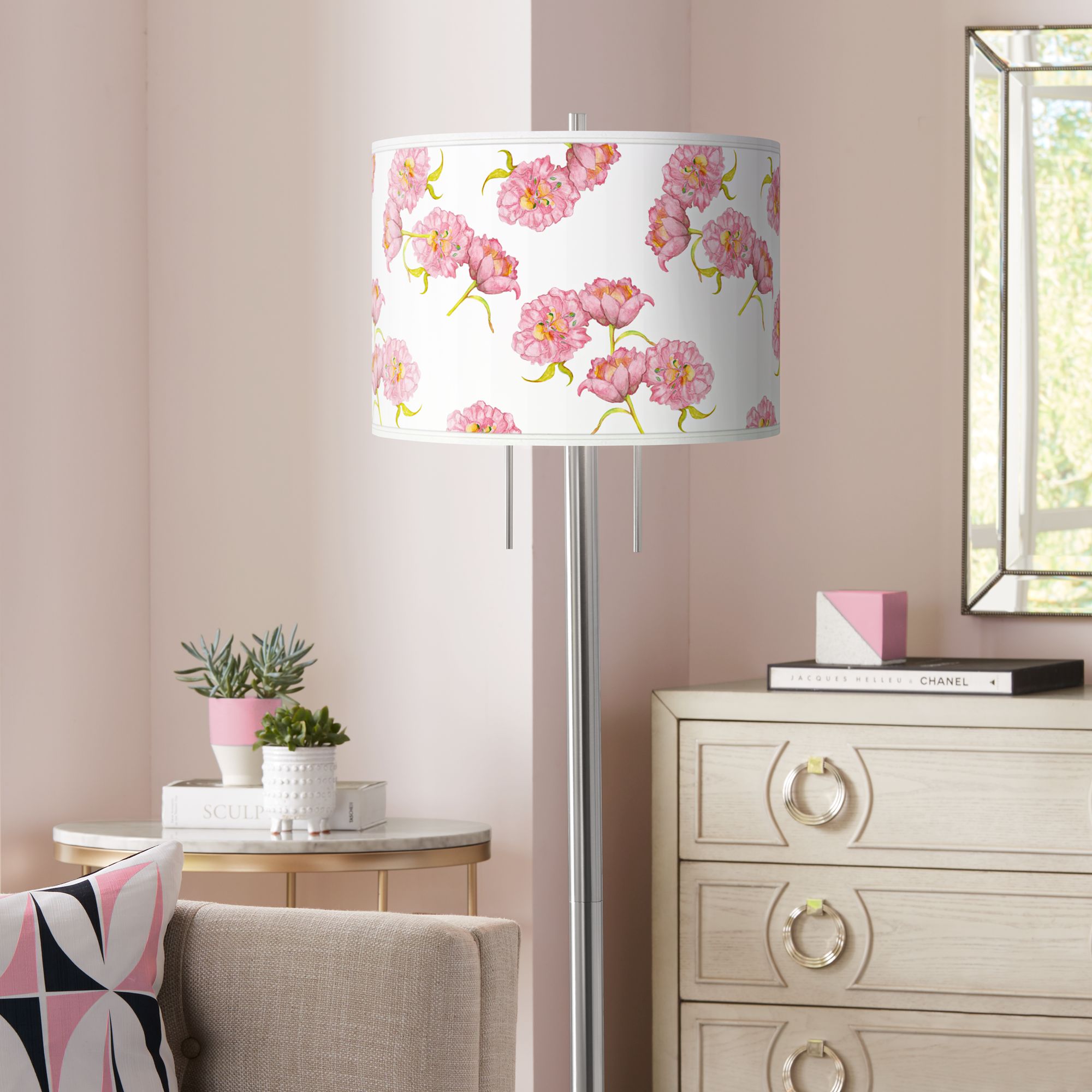 Pink, Floor Lamps Lamps Plus