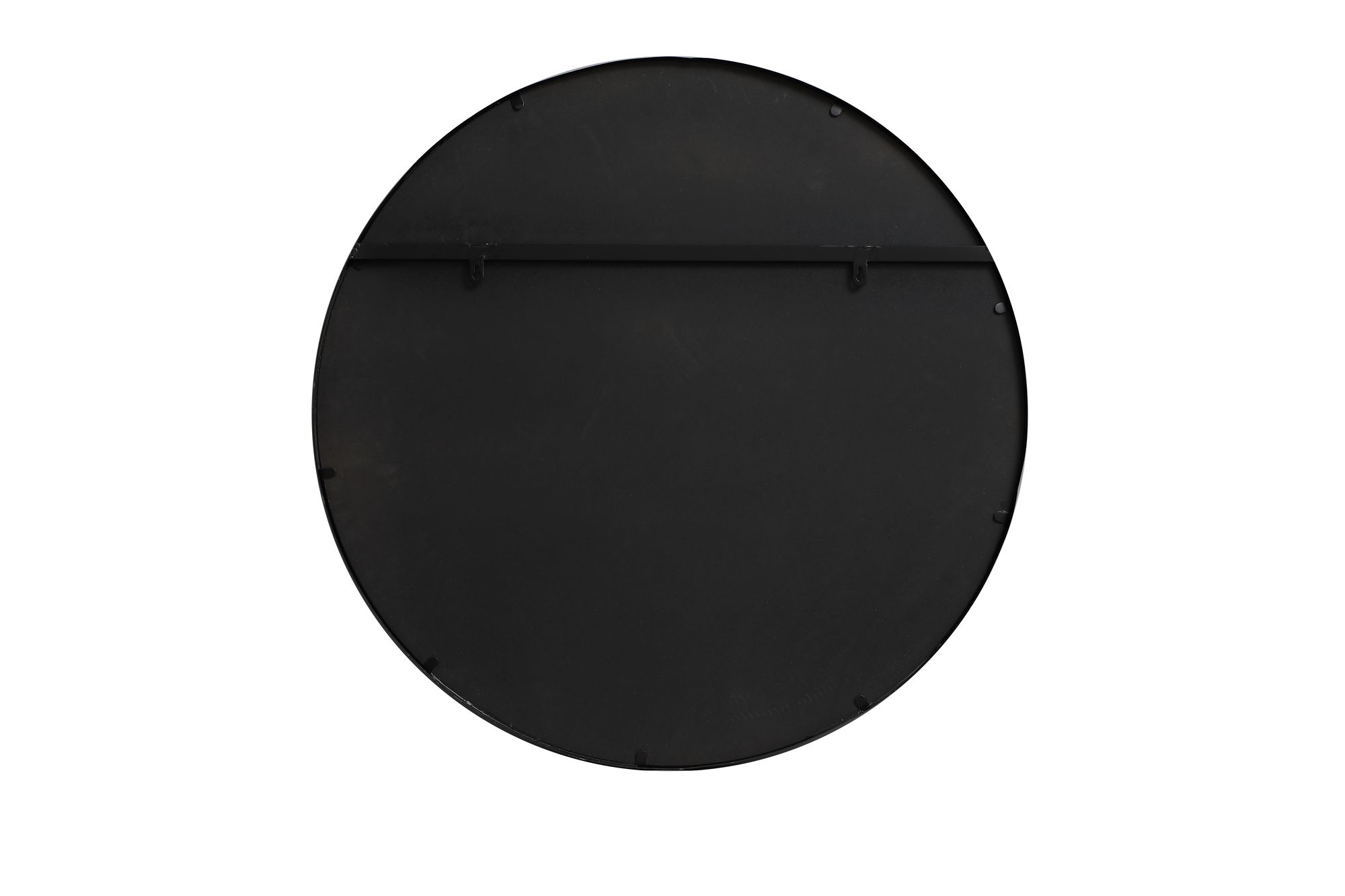 31.5-in W x 31.5-in H Metal Windowpane Wall Mirror in Black