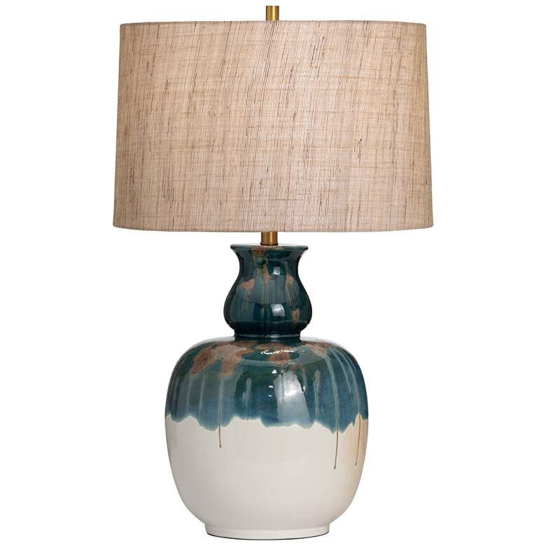 Image 1 31.5"H CERAMIC TABLE LAMP