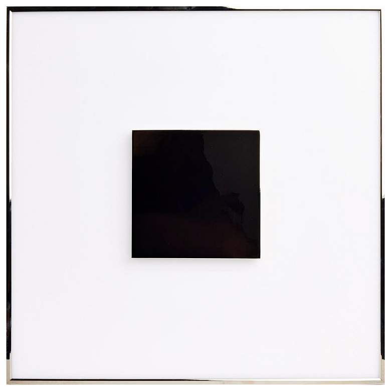 Image 3 31.5 watt; 17" Flush Mount LED; Square Shape; Polished Nickel Finish more views