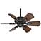 31" Casablanca Wailea Brushed Cocoa Ceiling Fan with Pull Chain