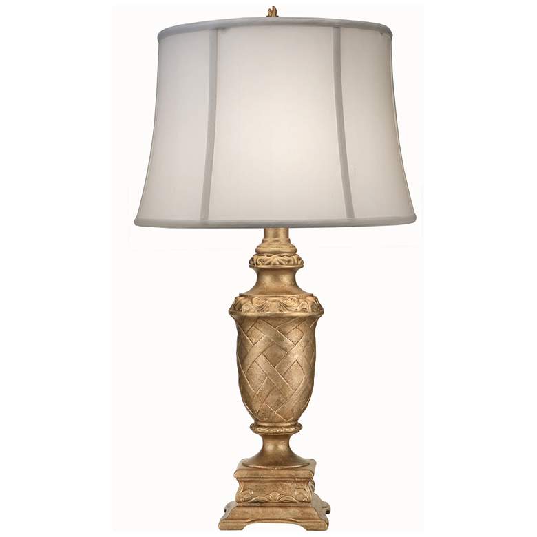Image 1 31" H Gilded Gold Urn Table Lamp