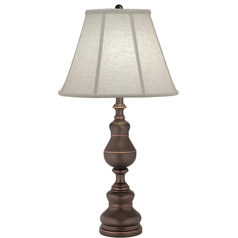 Image 1 31" H Oxidized Bronze Table Lamp