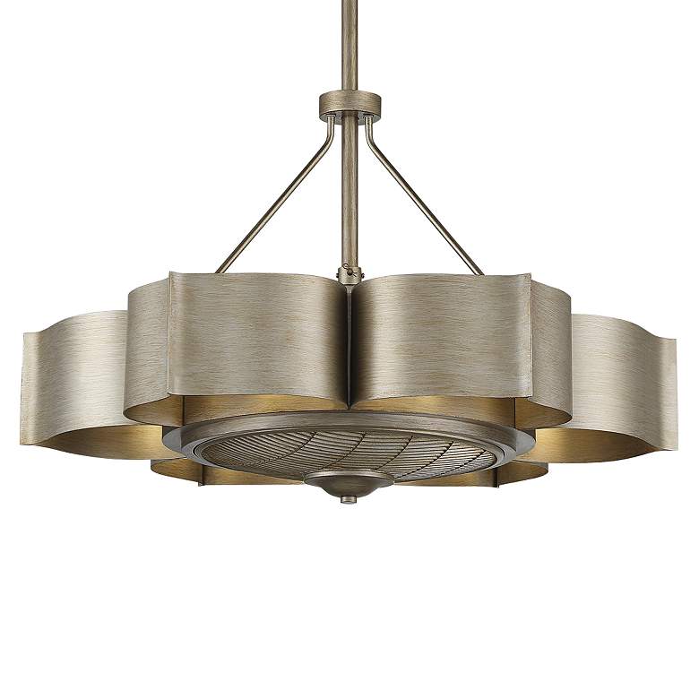 Image 3 31" Savoy House Stockholm Silver Patina LED Ceiling Fan