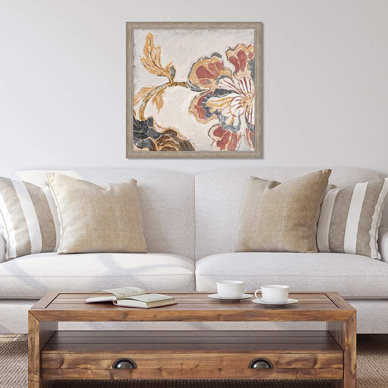 Image 1 Secret Life II 34" Square Giclee Framed Wall Art in scene