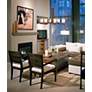 Thumbnail1 of Kichler Hendrik Bronze 35 3/4" Wide 6-Light Chandelier in scene