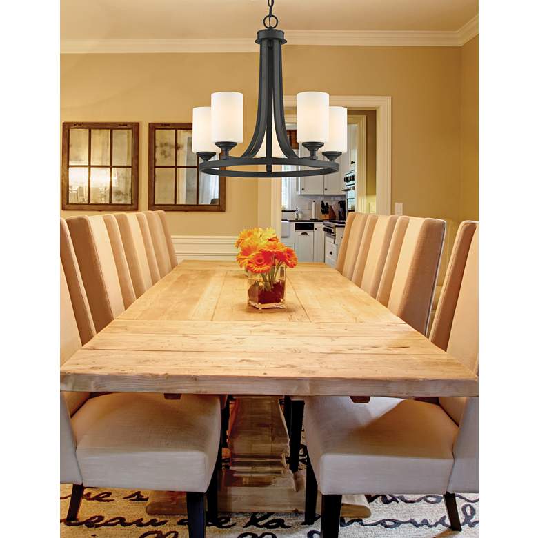 Image 1 Bordeaux by Z-Lite Bronze 5 Light Chandelier in scene