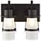 31M26 - Double Wall Lamp with Fireflies Glass Shades
