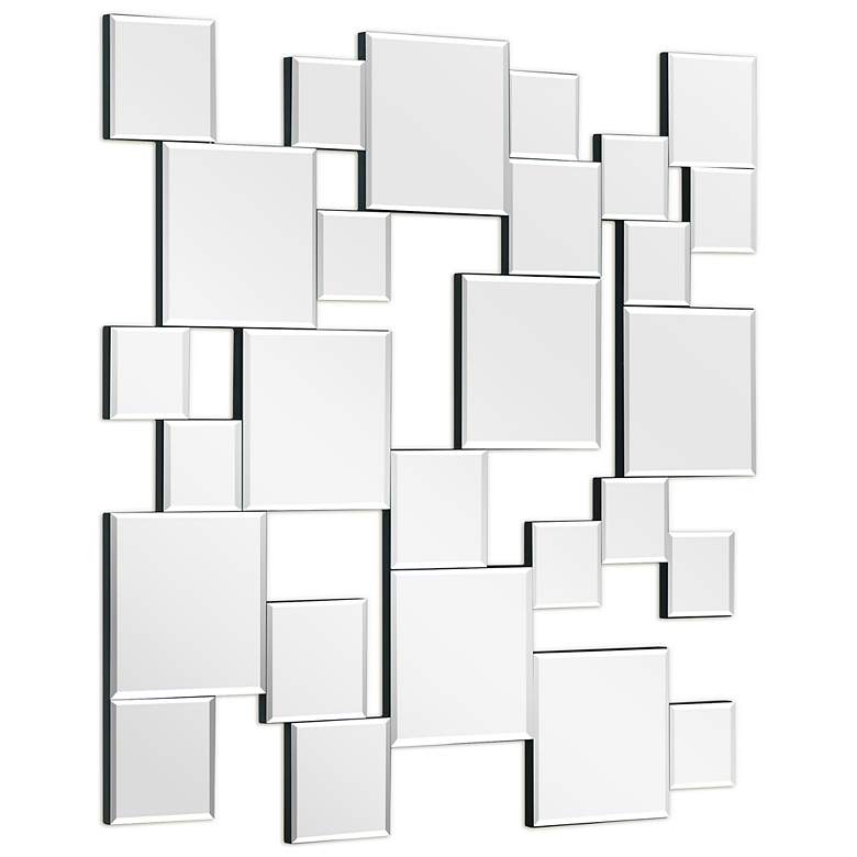 Image 2 32 In. x 32 In. Elegant Mirror Cluster Wall Mirror, Bathroom Mirror more views