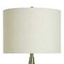 5_32" High Galas Gold and Black Table Lamp With Cream Shade more views