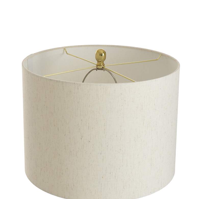 Image 6 32" High Galas Gold and Black Table Lamp With Cream Shade more views