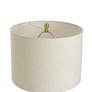 6_32" High Galas Gold and Black Table Lamp With Cream Shade more views