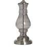 3_32" High Smoked Grey Seeded Glass Table Lamp more views