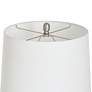 5_32" High Smoked Grey Seeded Glass Table Lamp more views