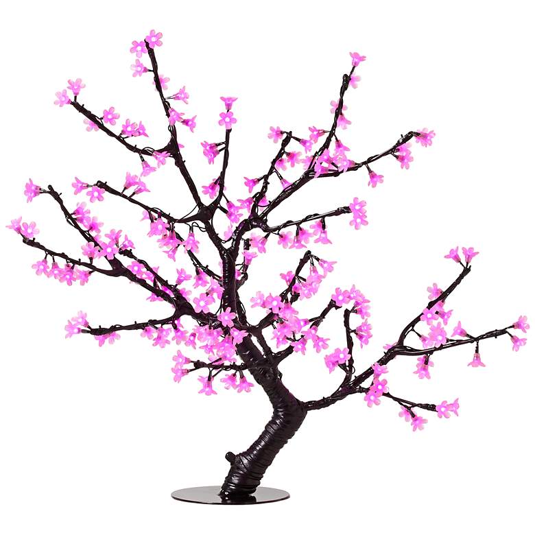 Image 1 32 inch Pink Cherry Blossoms LED Lamp
