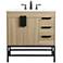 32 Inch Single Bathroom Vanity In Mango Wood