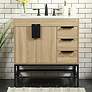 1_32 Inch Single Bathroom Vanity In Mango Wood