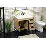 5_32 Inch Single Bathroom Vanity In Mango Wood more views